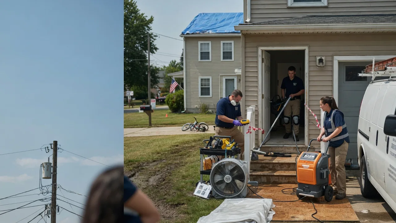 Water Damage Repair in Green Lane, PA near me